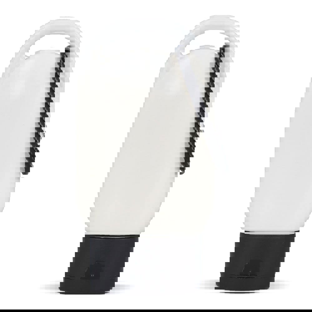 Sonnenschutzlotion mit Karabiner SPF30 aus recyceltem Material - schwarz