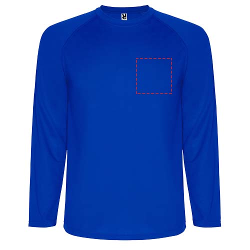 Montecarlo Langarm Sport-Shirt für Männer