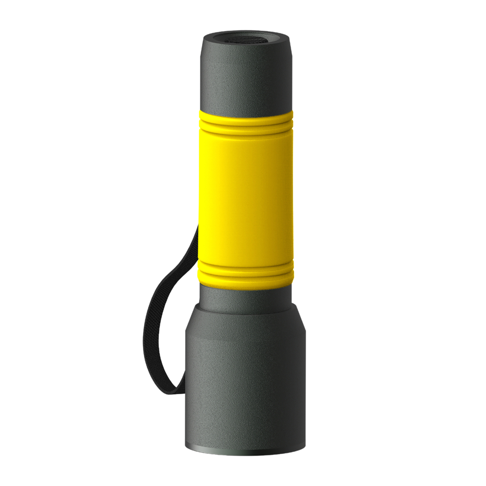Taschenlampe REEVES-myFLASH 300 - gelb, anthrazit