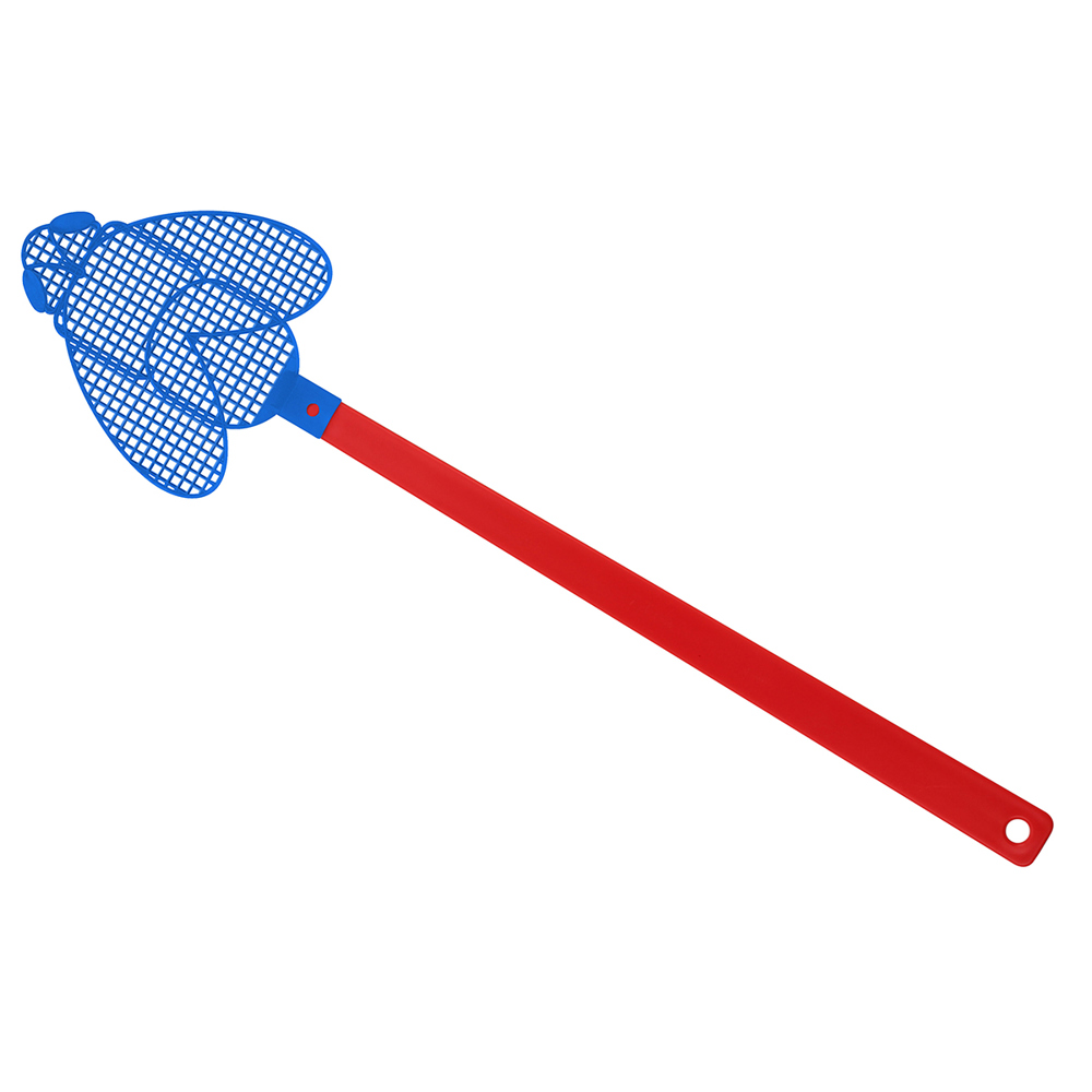 Fliegenklatsche "Brummi" - rot/blau