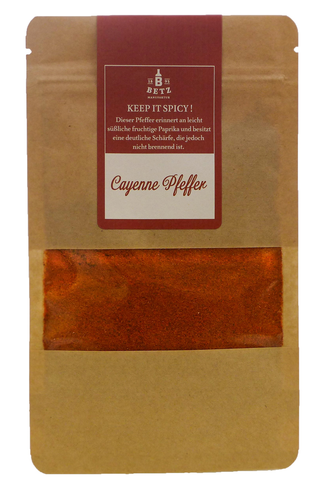 Cayennepfeffer in Mailingtüte, 20 g