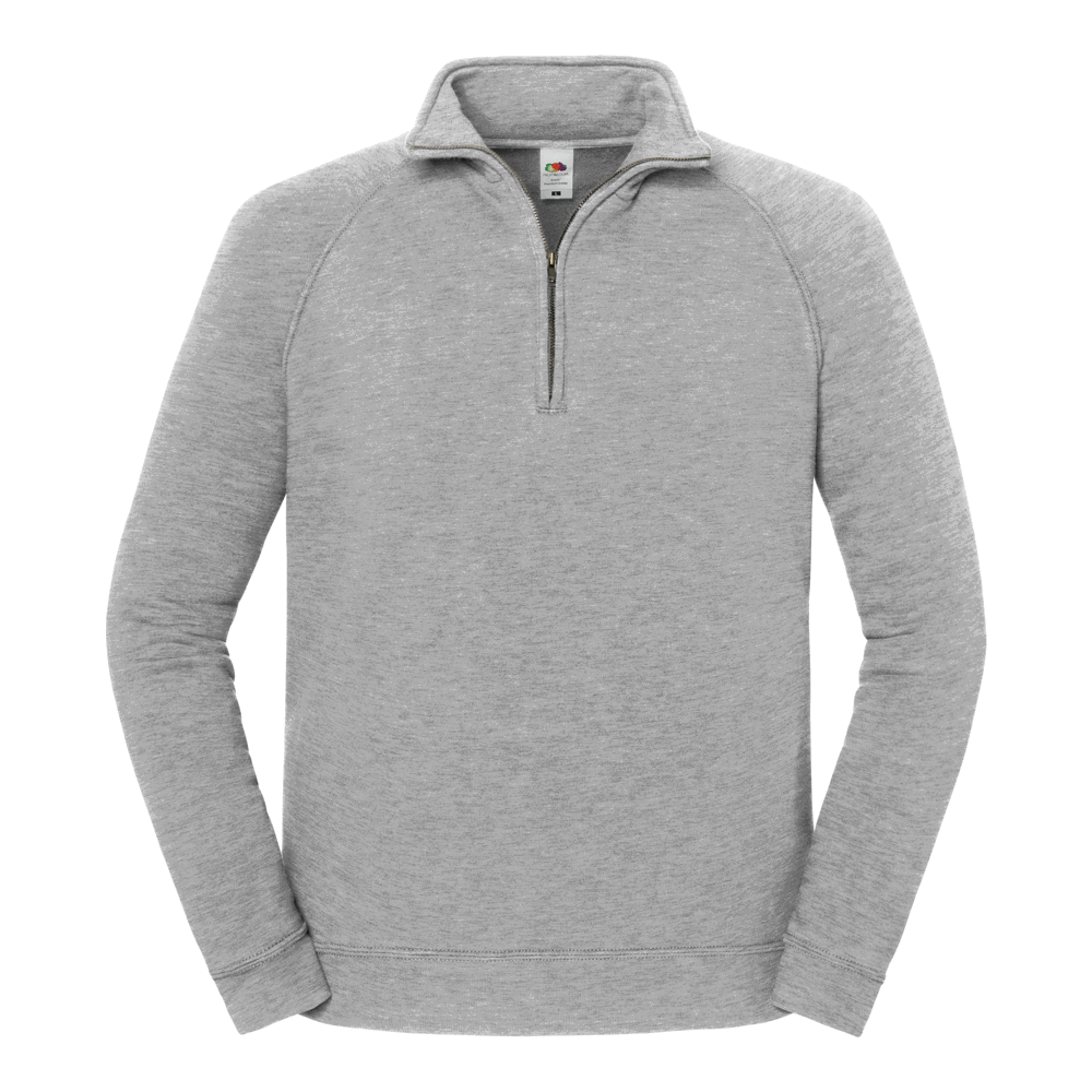 622880 - Iconic Premium Zip Neck Sweat - athletic heather