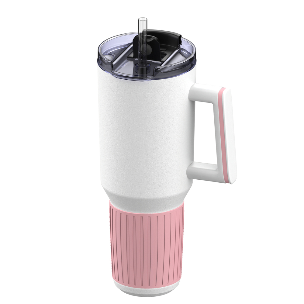 Thermobecher RETUMBLER-myKINGS CANYON 1200 - hellmagenta, rose, weiß