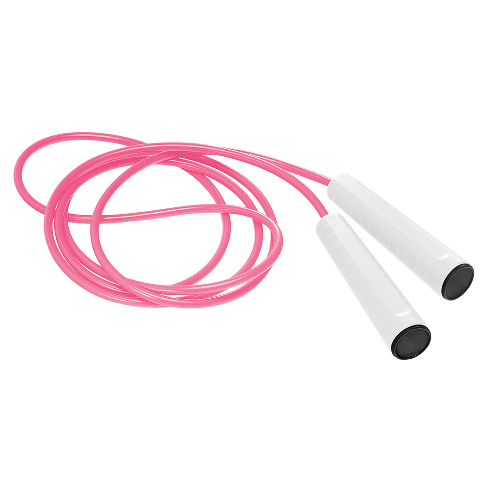 Springseil - weiß/schwarz/pink