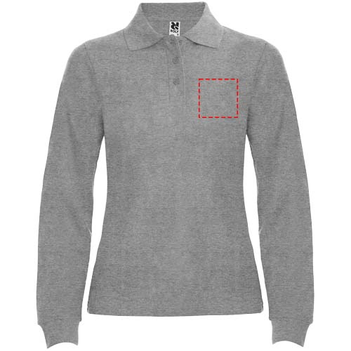 Estrella Langarm Poloshirt für Damen