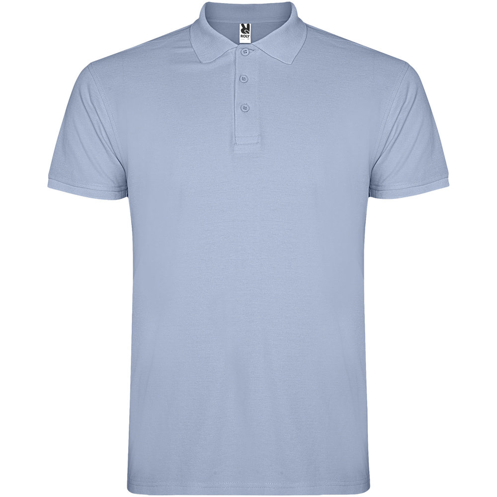 Star Poloshirt für Herren - zen blau
