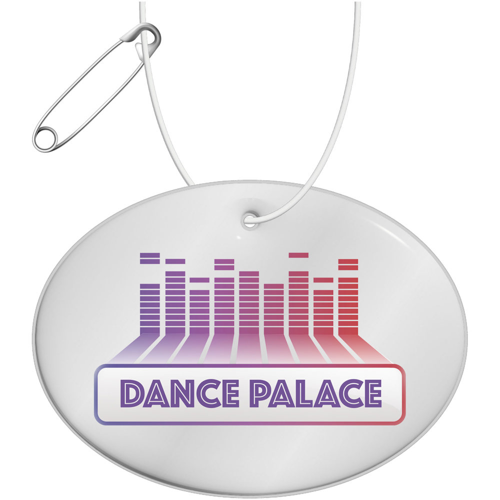 RFX™ H-12 Reflektierender, großer, runder Anhänger