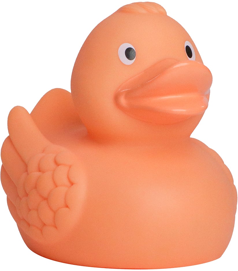 Quietsche-Ente - pastellorange
