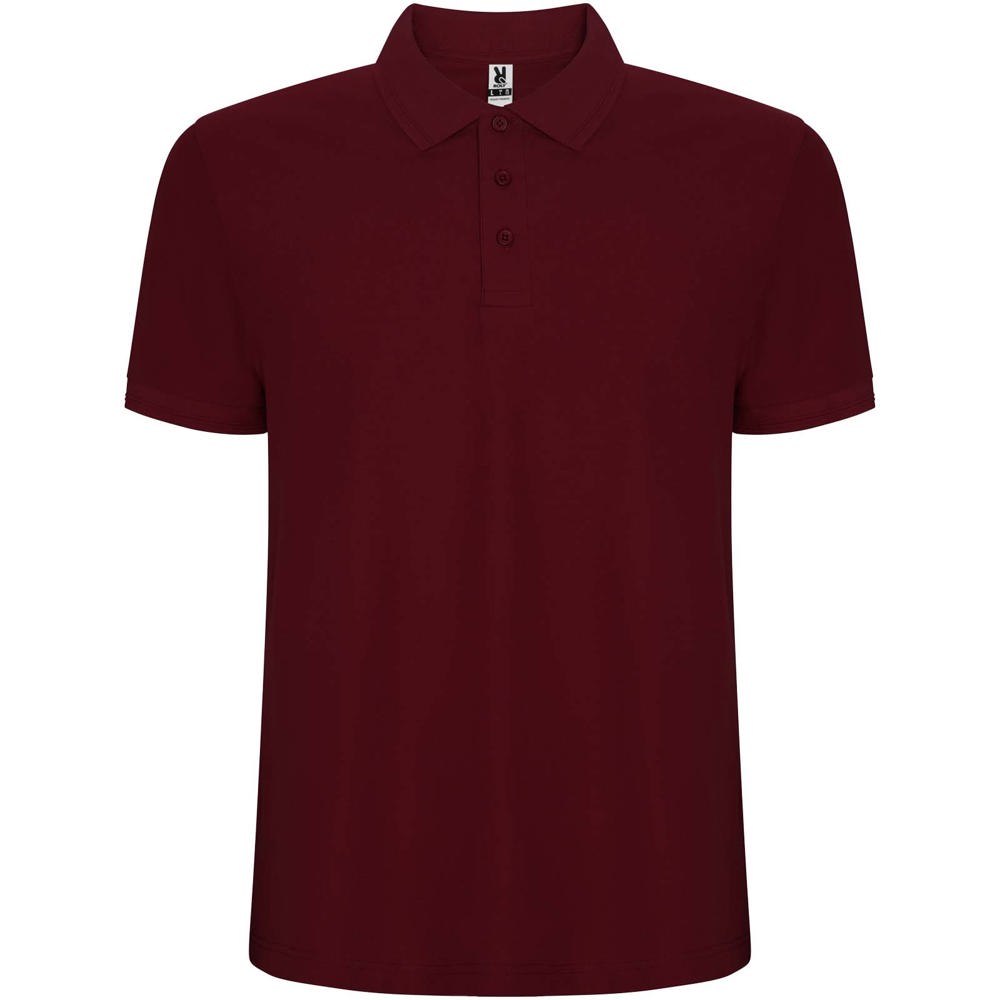 Pegaso Premium Poloshirt für Herren - granatrot