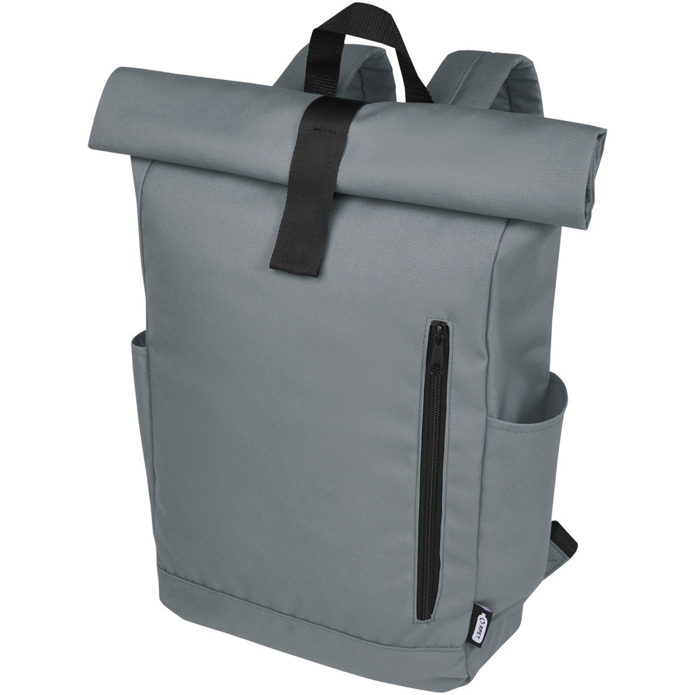 Byron 15,6" GRS RPET Roll-Top Rucksack 18 L