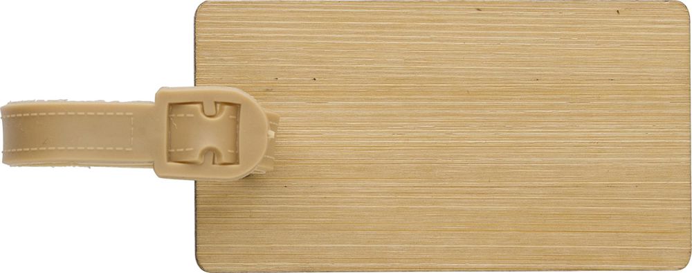 Bambus-Gepäckanhänger Shawn - braun