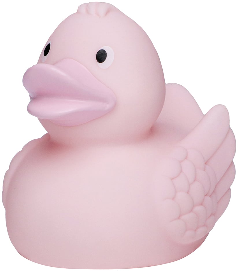 Quietsche-Ente, pastellrosa, 7,5 cm