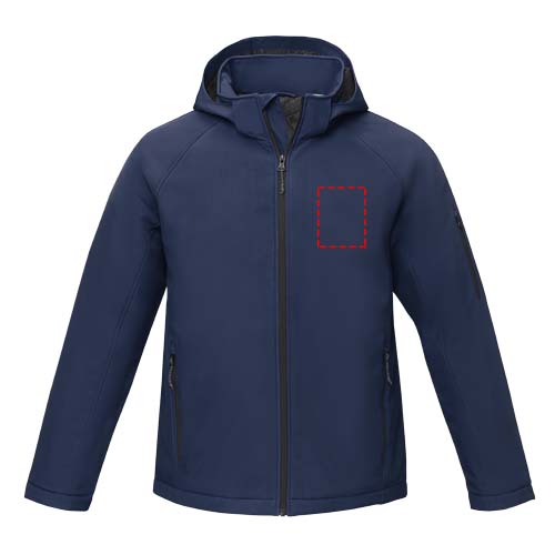 Notus wattierte Softshell Herrenjacke