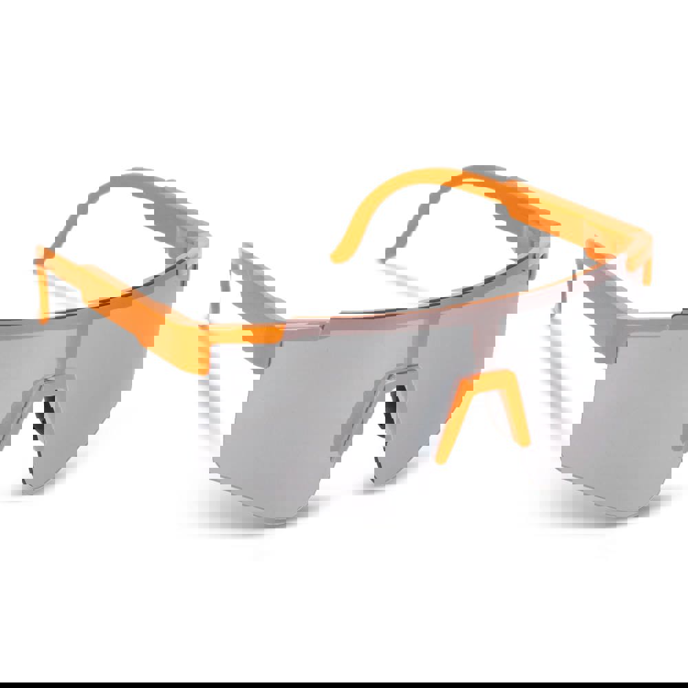 Tom R-PC Sport-Sonnenbrille mit verspiegelten Gläsern UV400 - Neon Sortiment / Orange