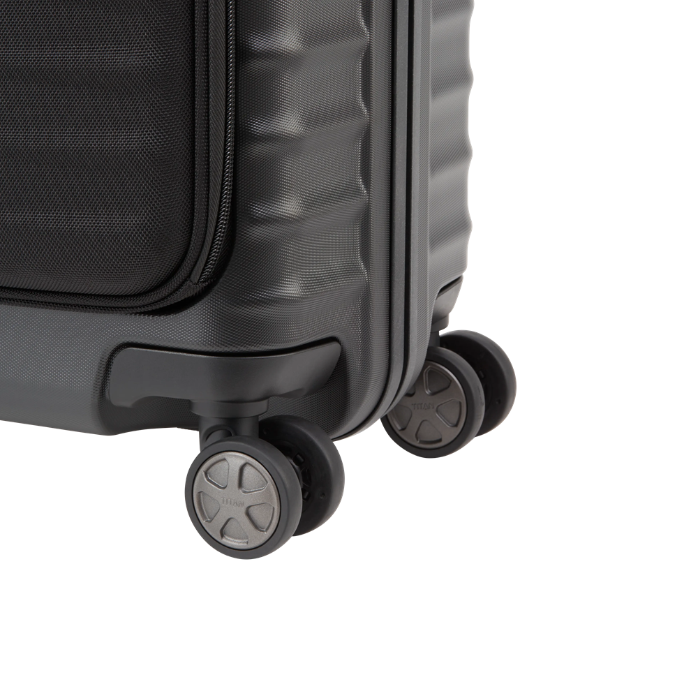 TITAN LITRON FRAME 4w Trolley S Vortasche, Schwarz