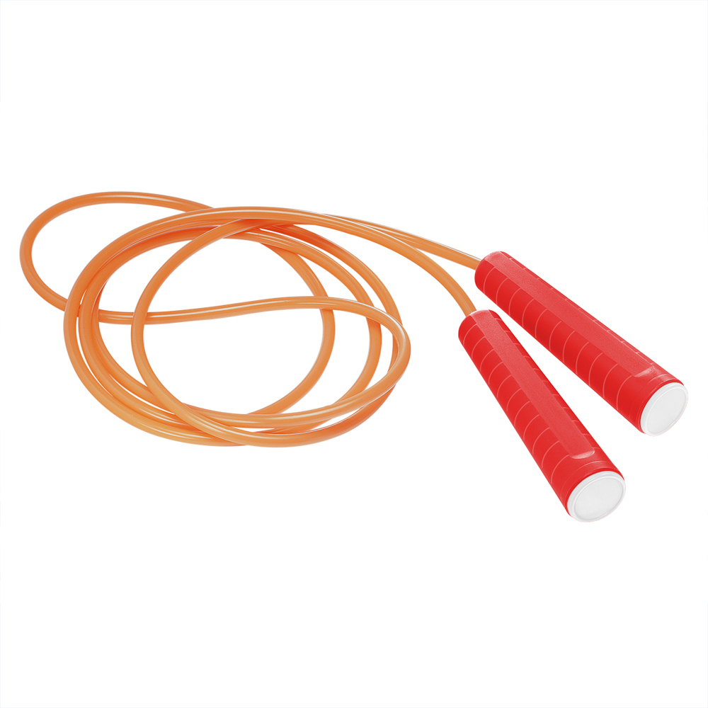 Springseil - rot/weiß/neonorange