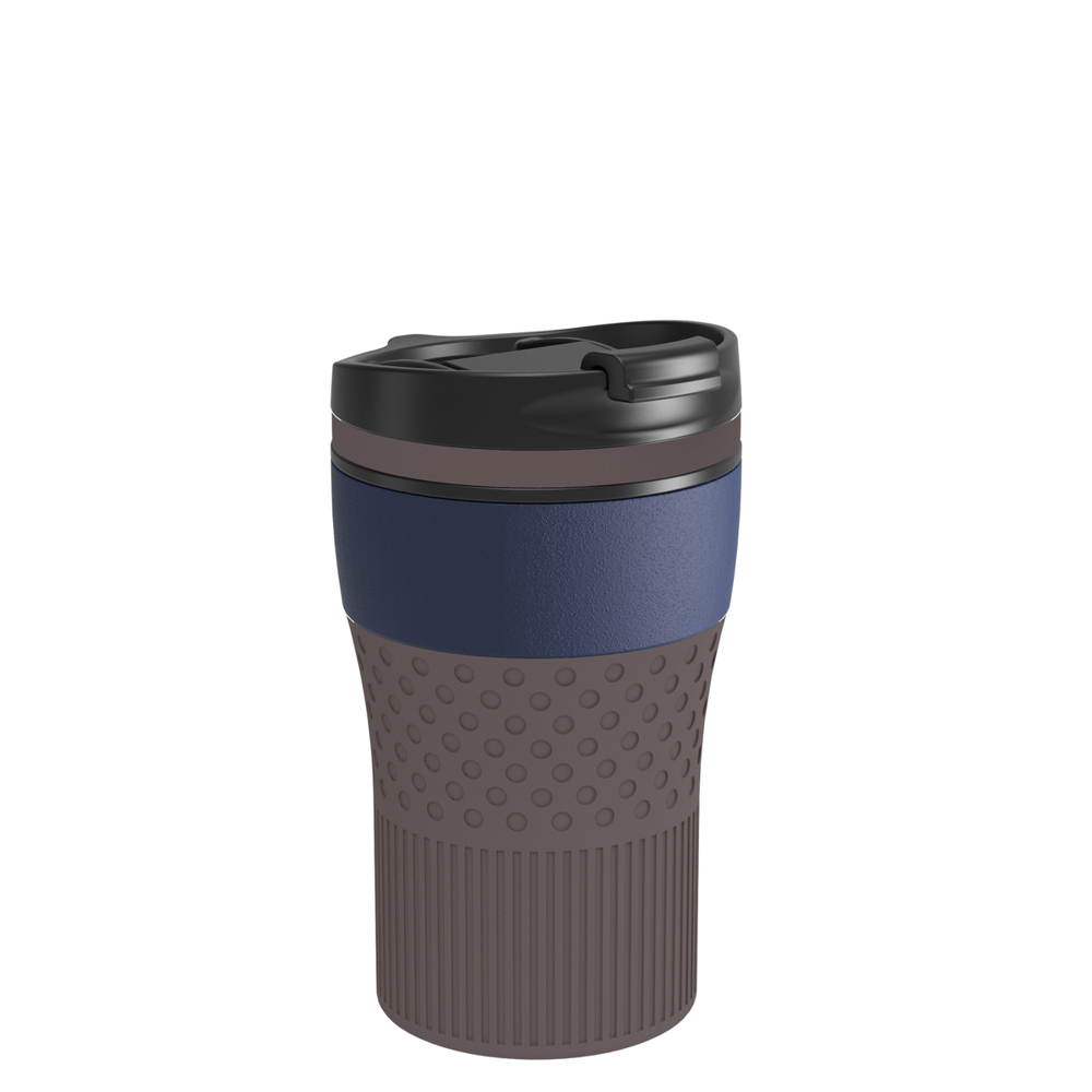 Thermobecher RETUMBLER-BAYAMO CORPORATE - braun, marineblau, schwarz