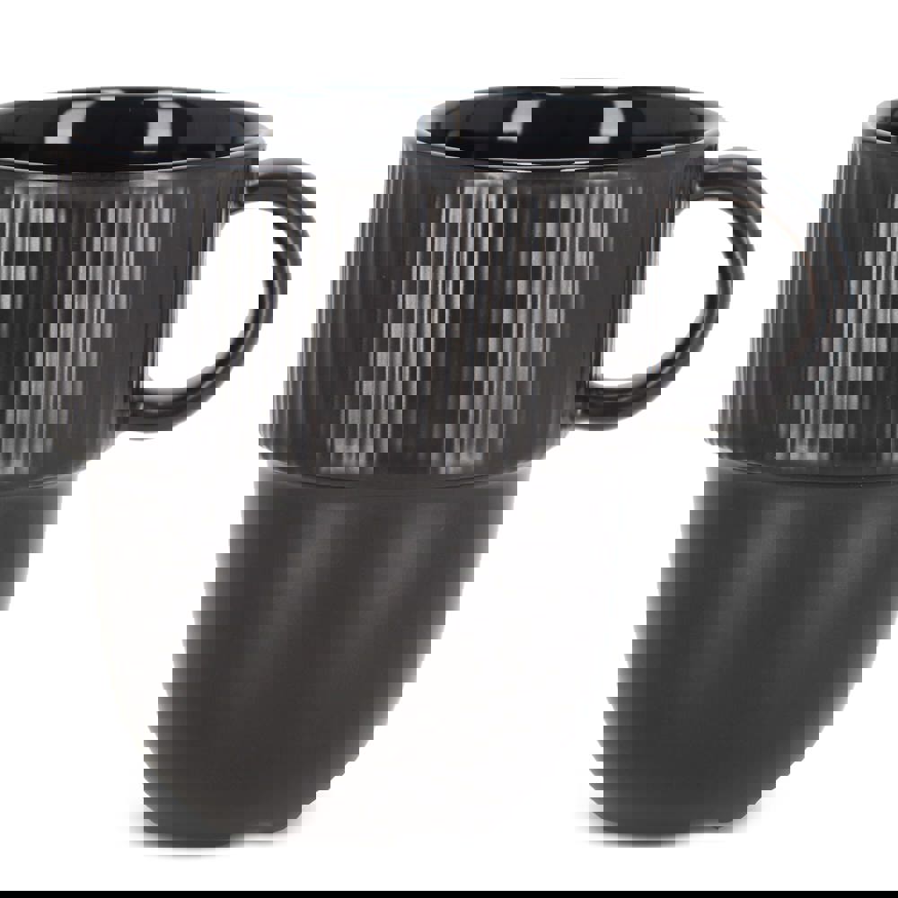 Sagaform Inka Becher mit Ohr 270ml - schwarz