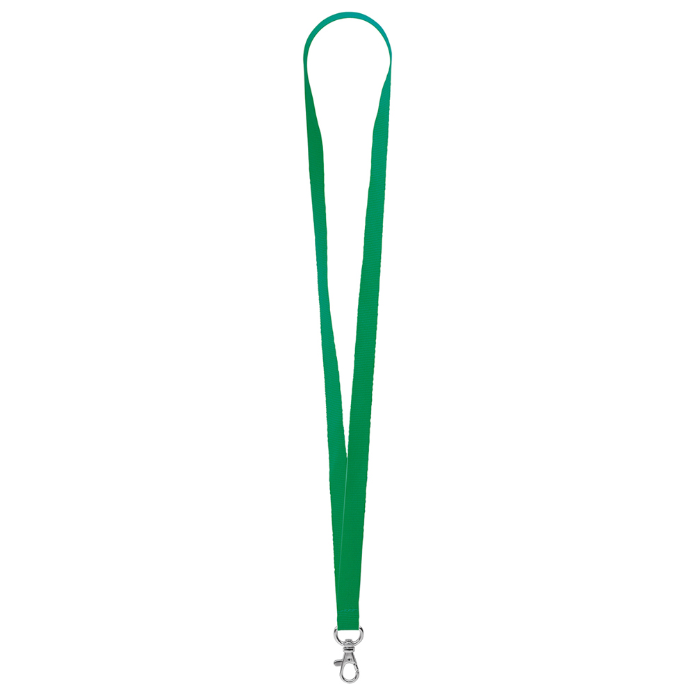 Schlüsselband/Lanyard "Standard" - Smaragdgrün (ca. Pantone 348C)