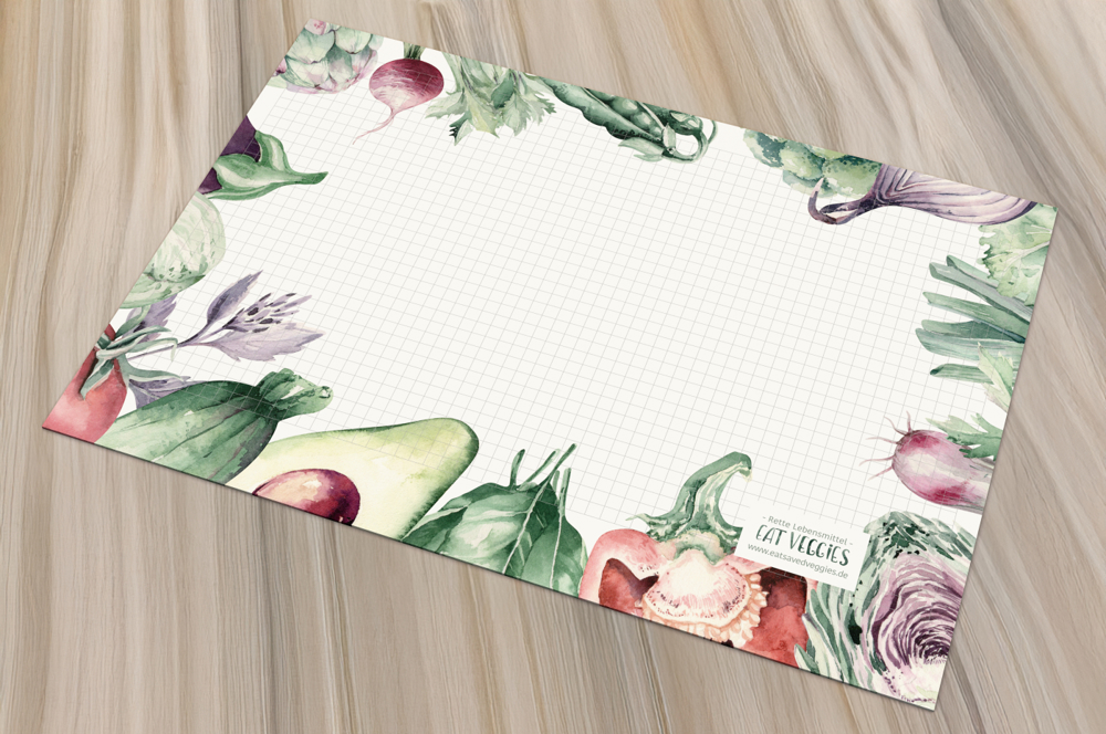 Schreibunterlage RECYCLING, 25 Blatt