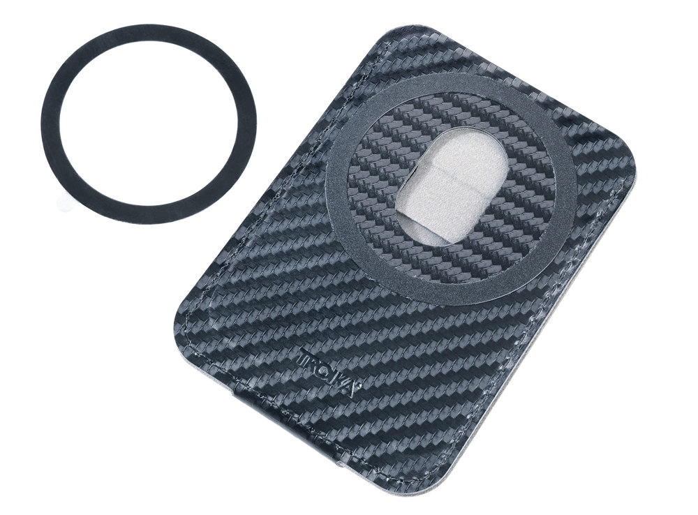 TROIKA Kartenetui - Carbon Optik