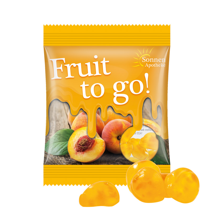 Minitüte 15 g, Folie transparent, Trolli Vitamin Fruchtgummi