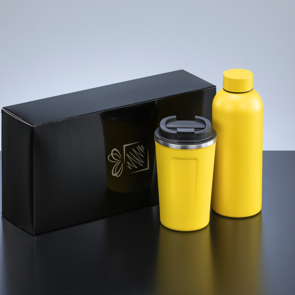 Nordic Set: Thermosflasche 500 ml & Thermobecher 350 ml