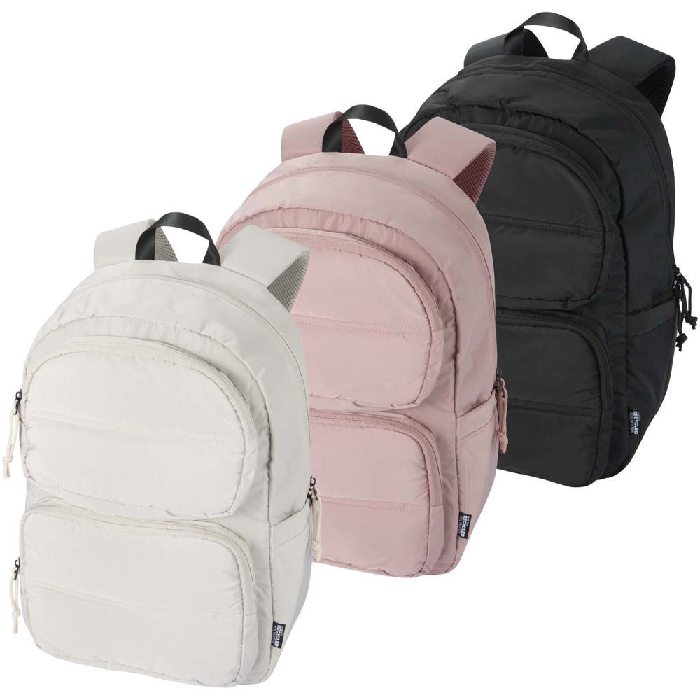 Puffer 15,6" GRS recycelter Laptoprucksack 18L
