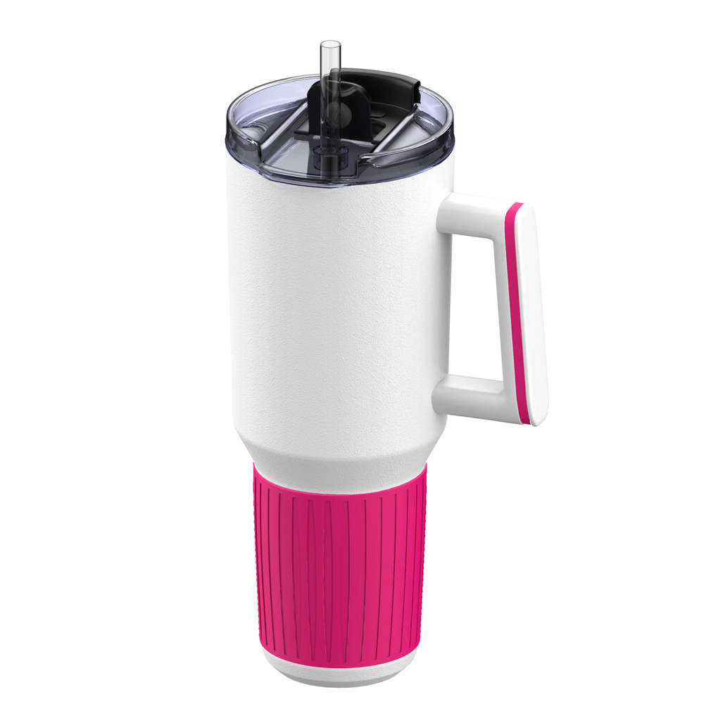 Thermobecher RETUMBLER-myKINGS CANYON 1200 - magenta, weiß