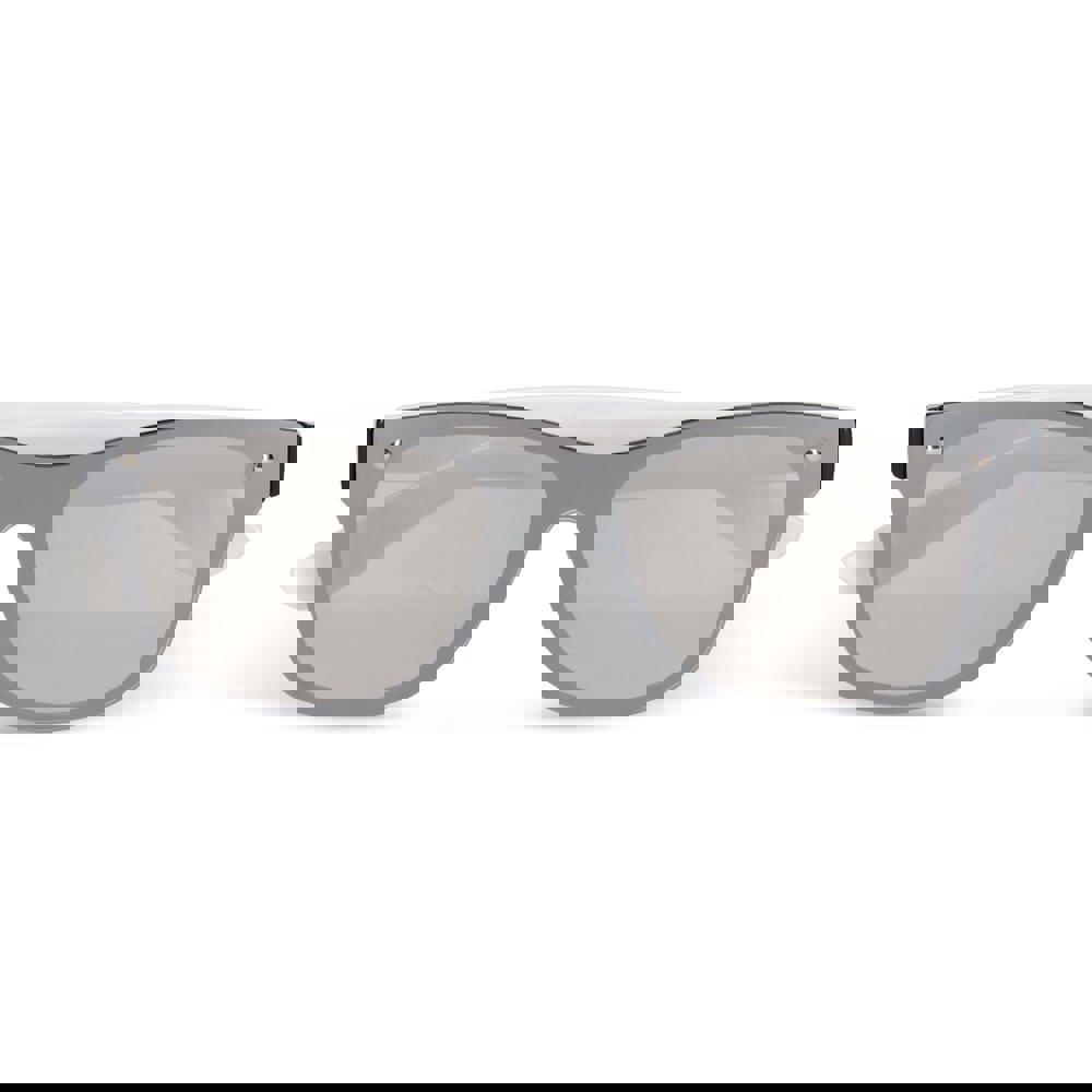 Justin R-PC Sonnenbrille mit verspiegelten Uni-Gläsern UV400