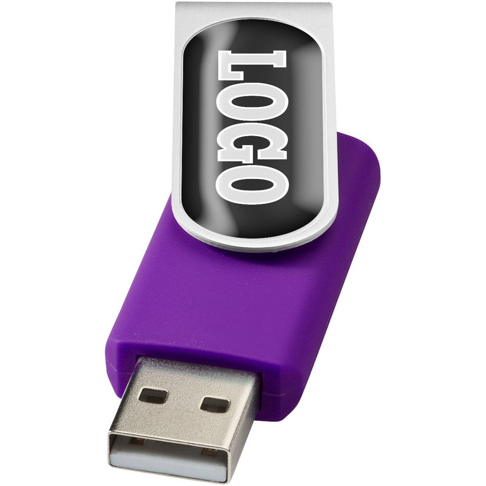 Rotate Doming USB-Stick - lila