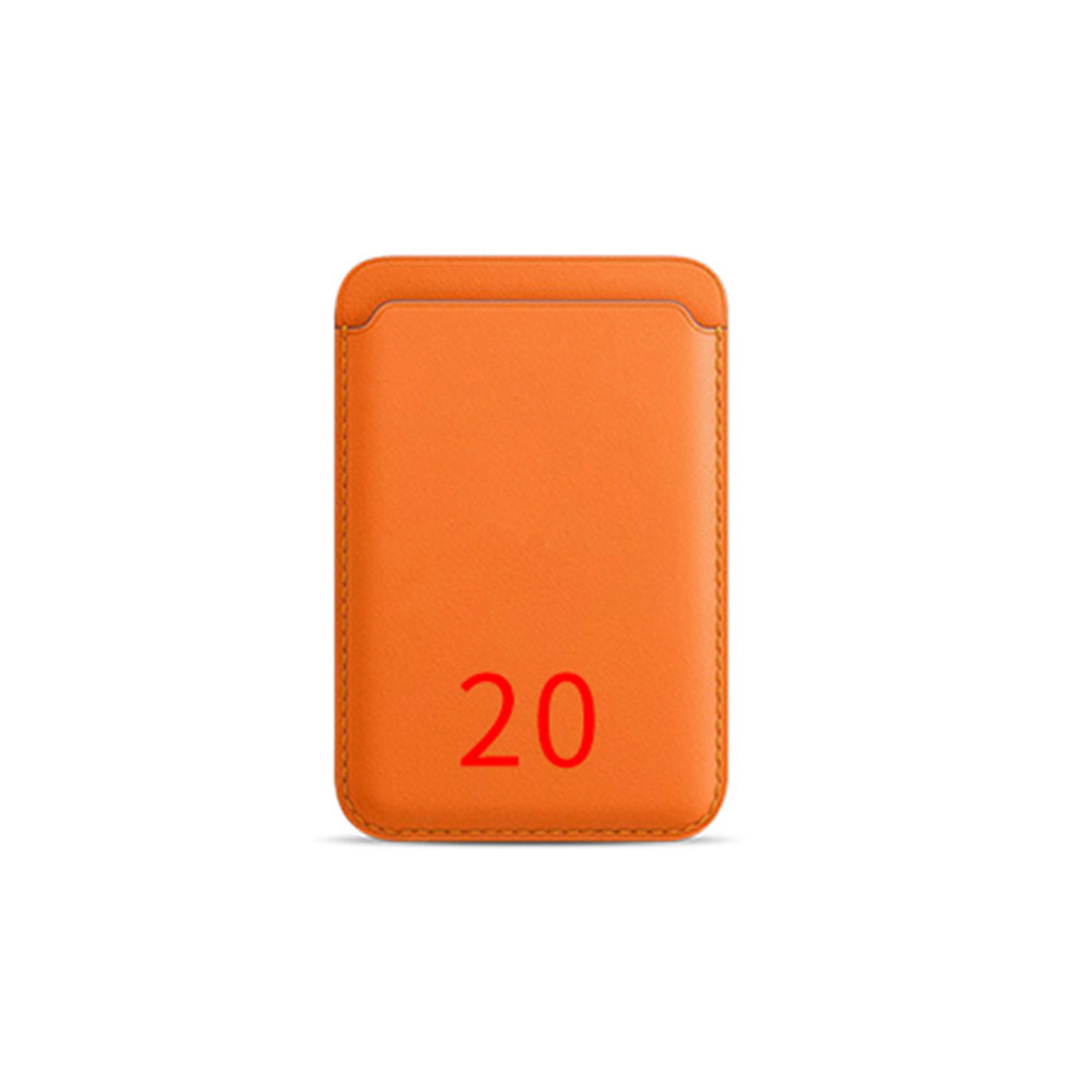 Magnetischer Cardholder RFID - orange gedeckt