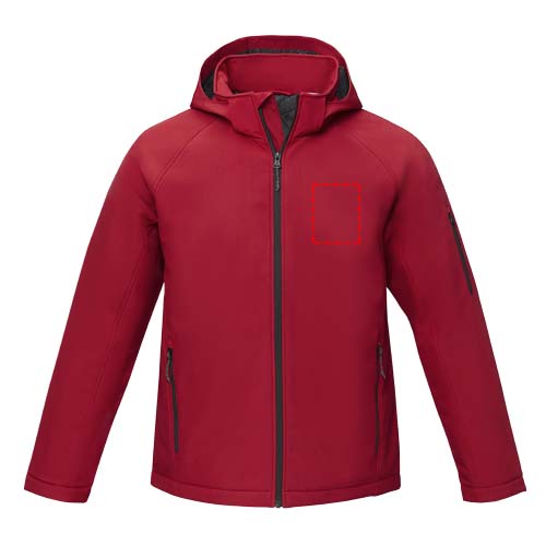 Notus wattierte Softshell Herrenjacke