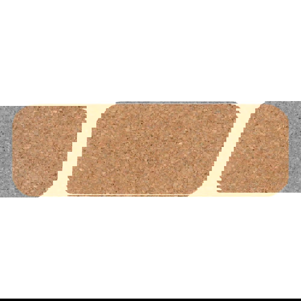 Namensschild Kork mit Magnet