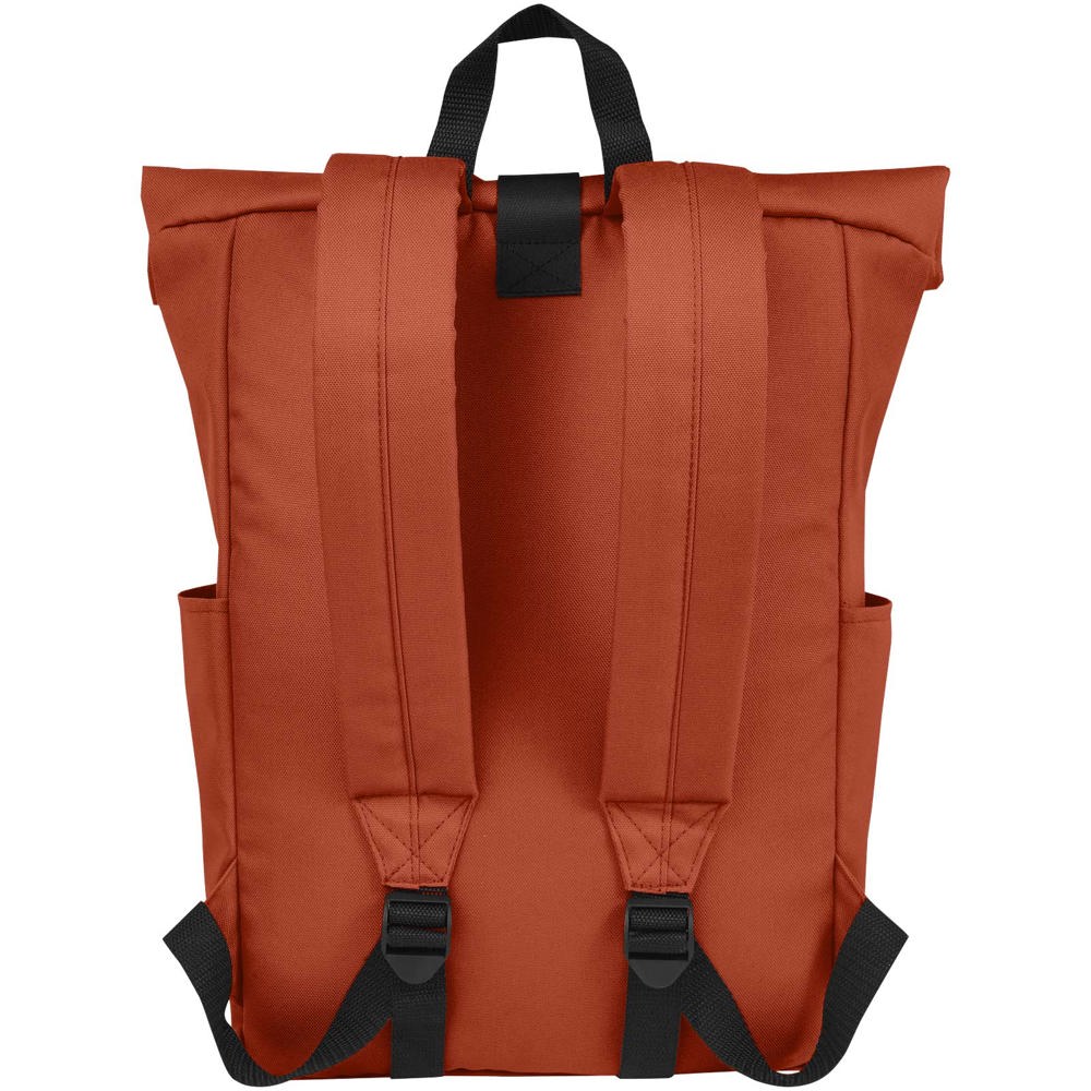 Byron 15,6" GRS RPET Roll-Top Rucksack 18 L