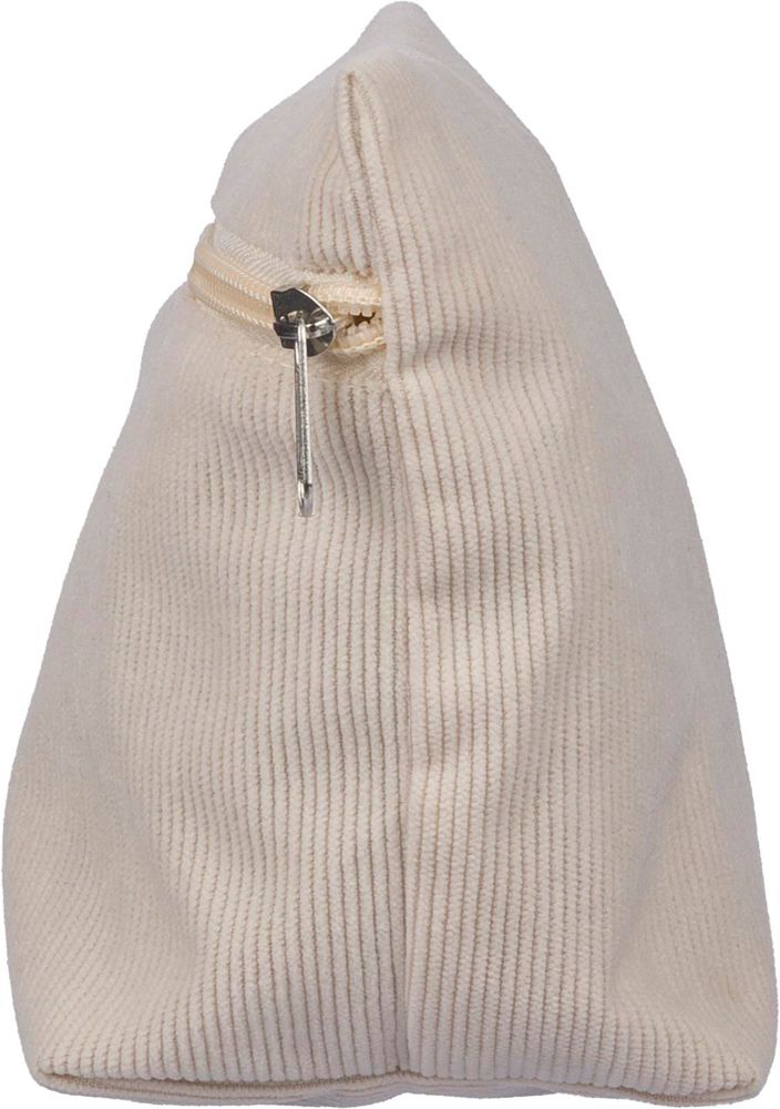 Kosmetiktasche aus Cord mit Reißverschluss Tia