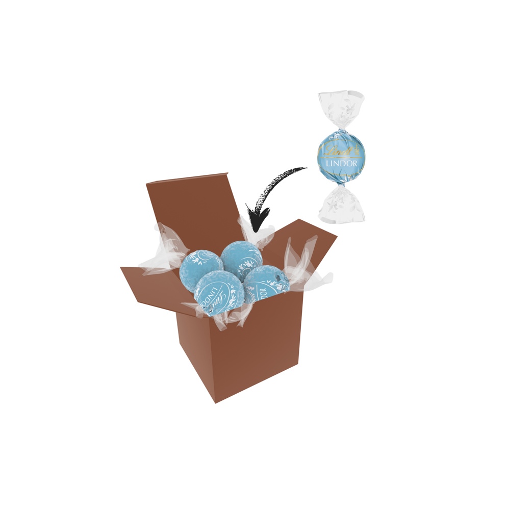 Color Lindor Box - Braun - türkis