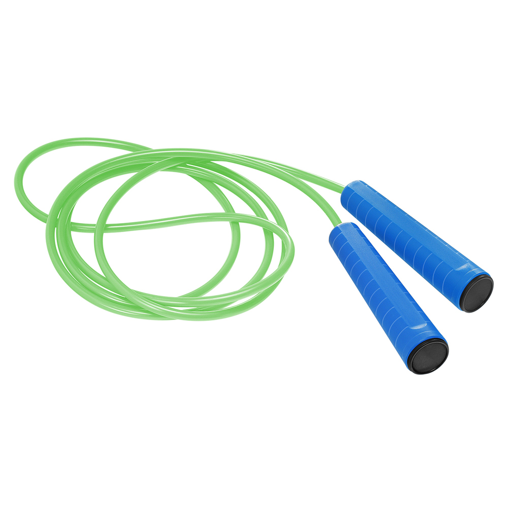 Springseil - blau/schwarz/neongrün