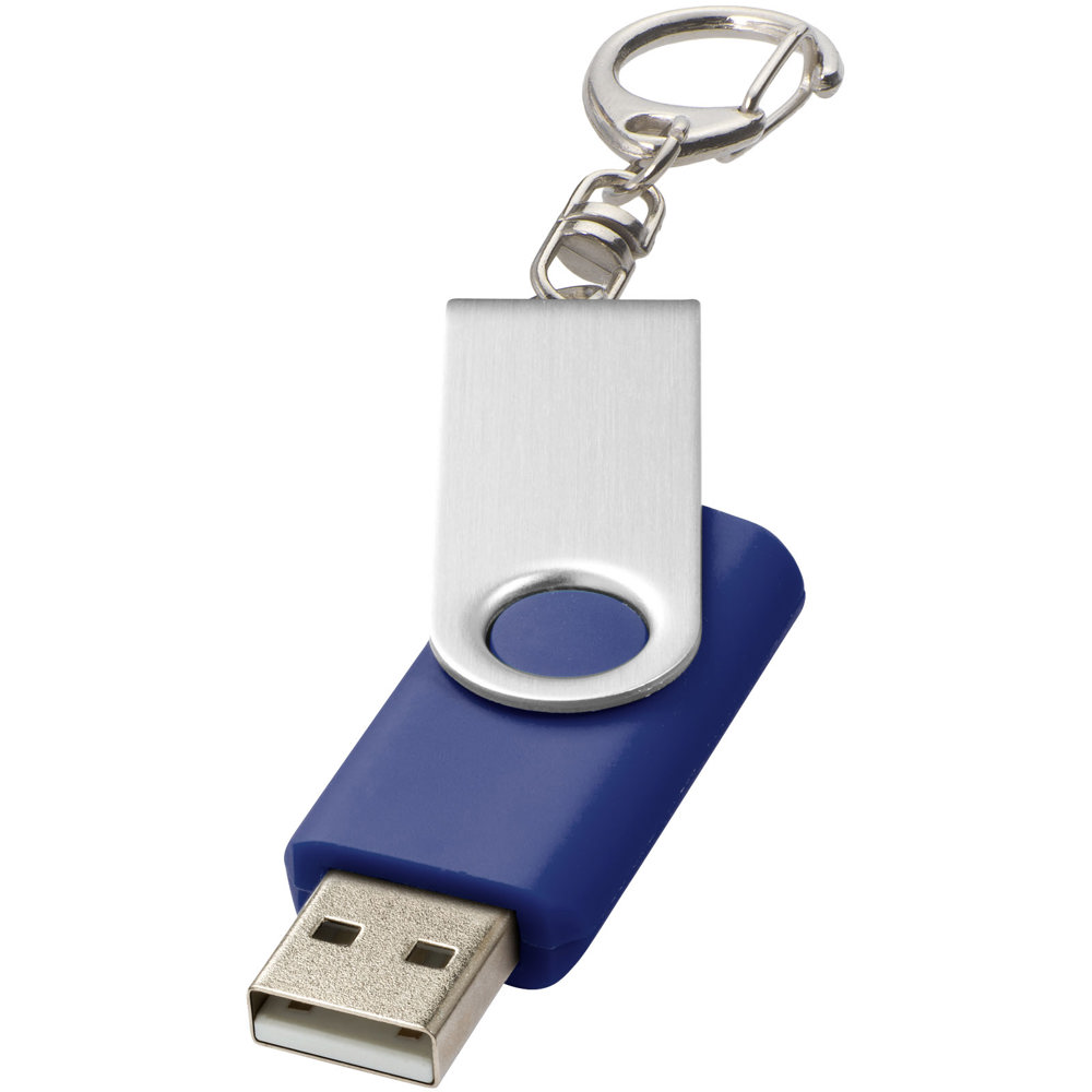 Rotate mit Schlüsselanhänger USB-Stick - Blau