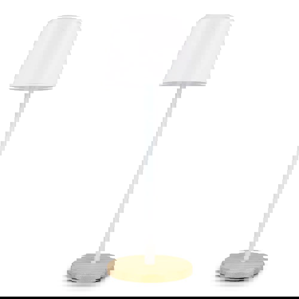 Solis Dimmbare Tischlampe mit Bambusfuß