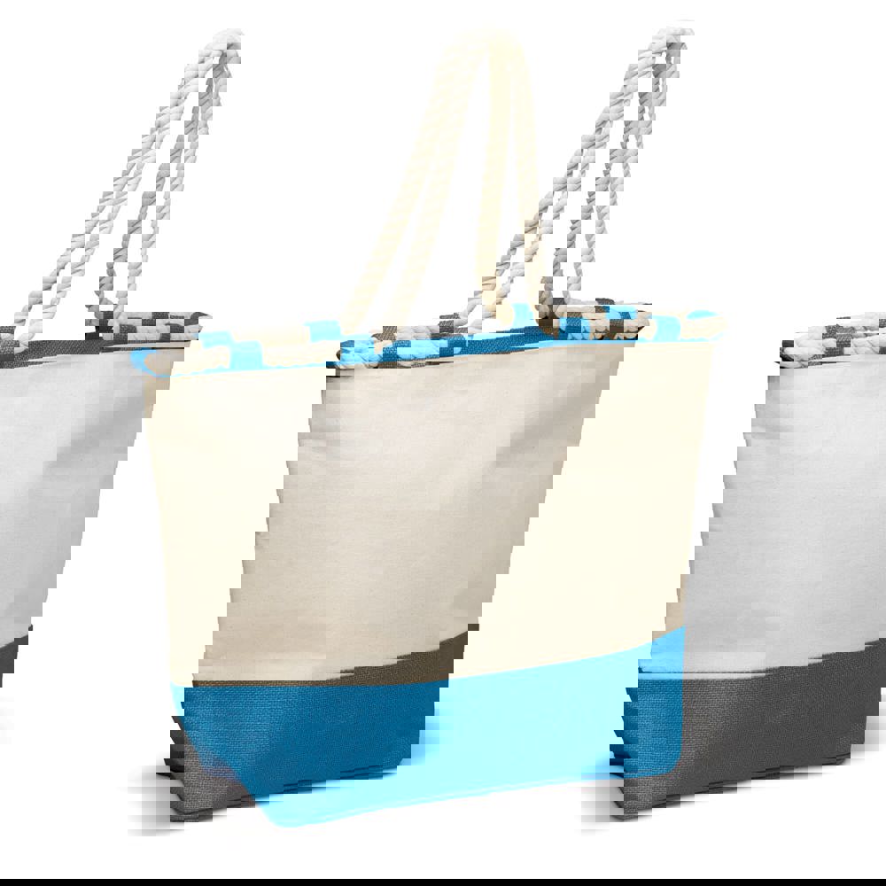 Tragetasche Segeltuch 380g/m² - hellblau