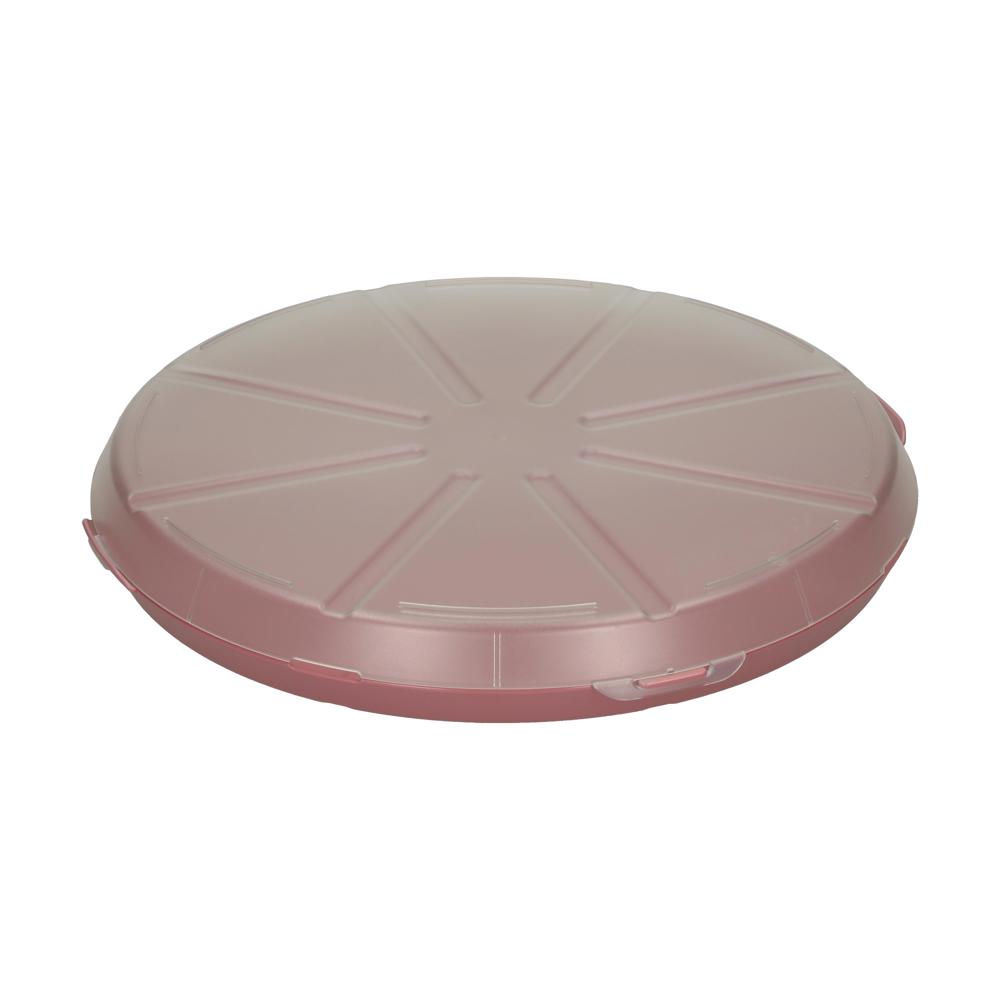 Pizzabox "ToGo" - raffiniertes rot/transparent