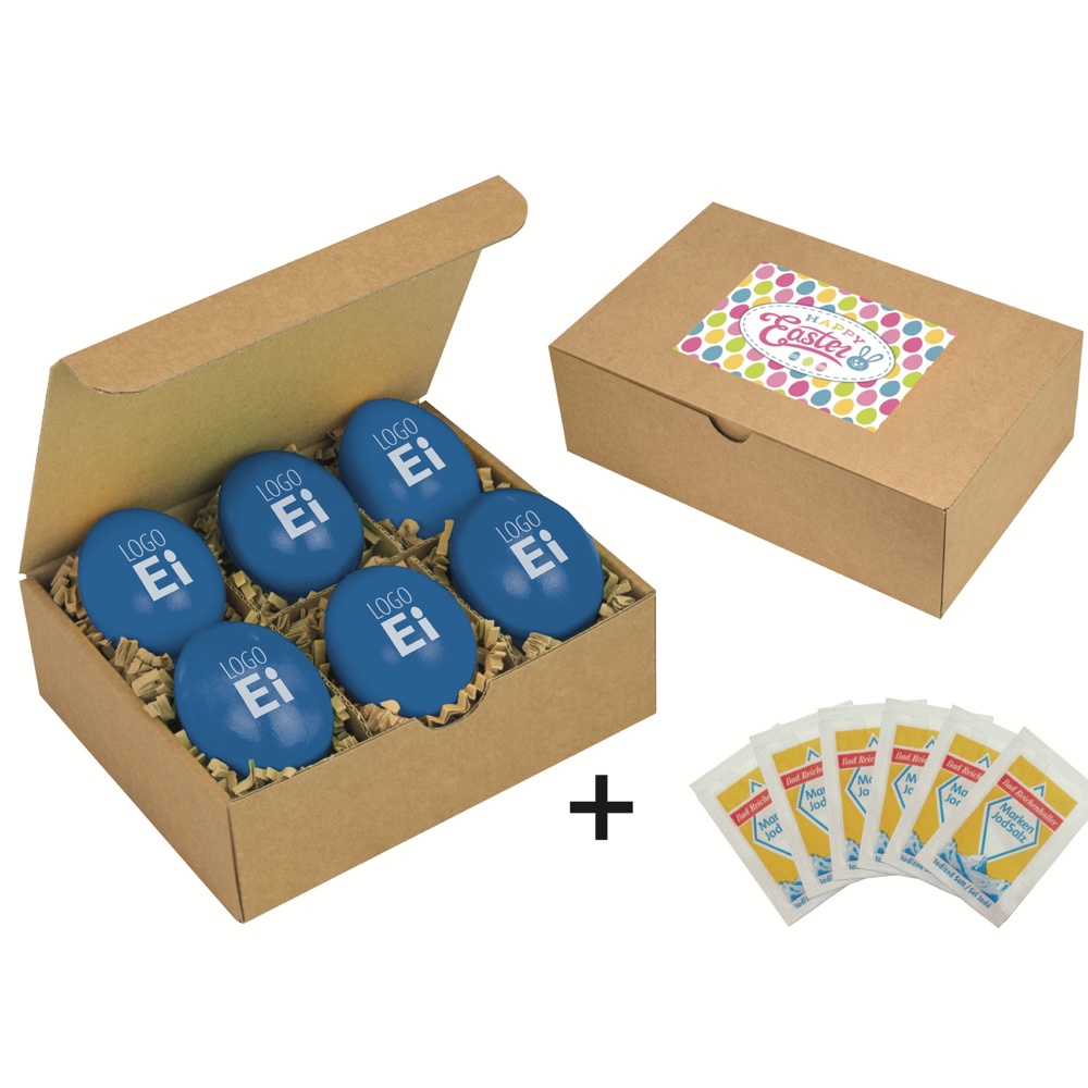 LogoEi 6er  Snack - blau