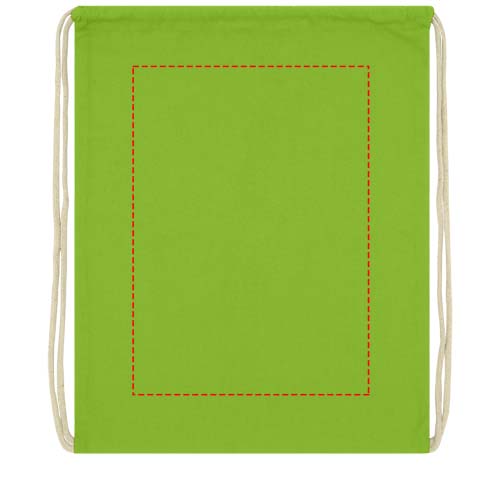 Oregon 140 g/m² Turnbeutel aus Baumwolle 5L