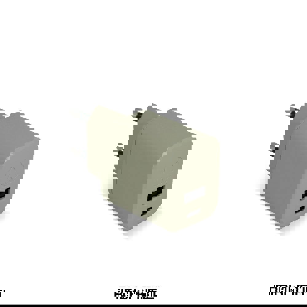2WC30 I Fresh 'n Rebel Mini Charger USB-C + A PD // 30W - Dried Green