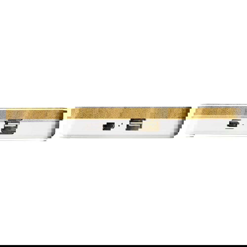 Kabellose Ladestation aus Bambus, 5W