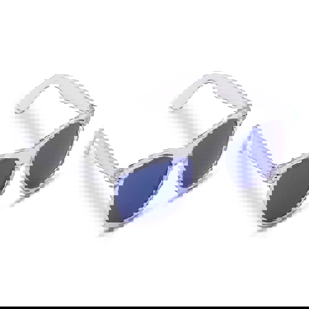 Sonnenbrille Bradley transparent UV400 - Transparent / Blau