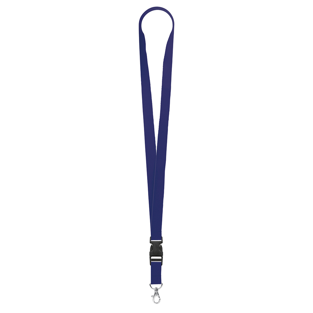 Schlüsselband/Lanyard "Standard" - Marineblau (ca. Pantone 281C)