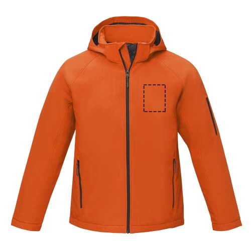 Notus wattierte Softshell Herrenjacke