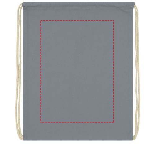 Oregon 140 g/m² Turnbeutel aus Baumwolle 5L